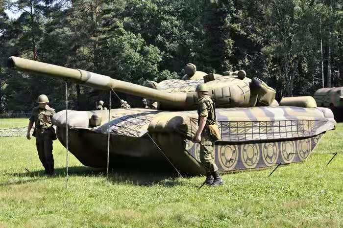 象山大型军用充气坦克