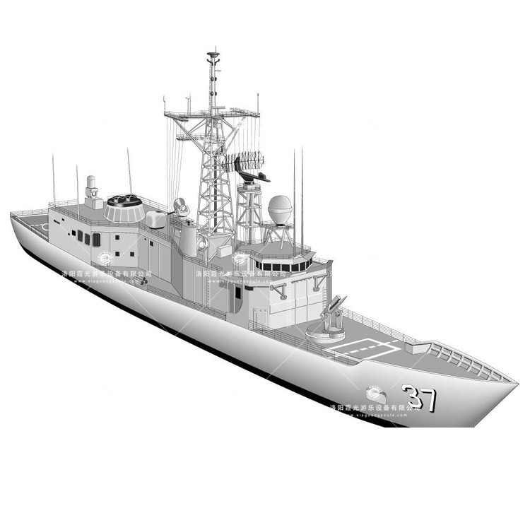 象山充气侦查船模型