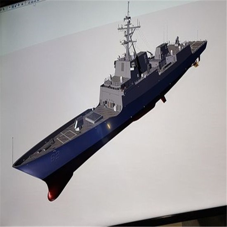 象山充气军舰模型 (2)